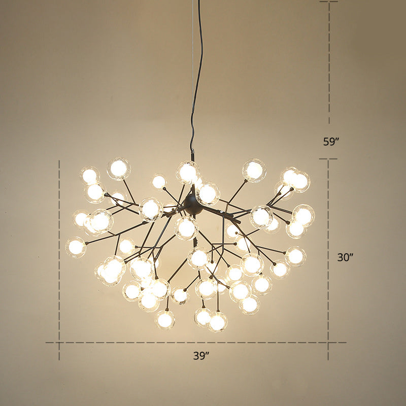 Doppio lampadario in stile Postmodern in stile Postmodern in stile Postmodern per il ristorante