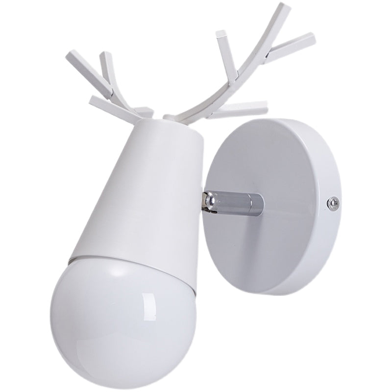 Lámpara de pared de lectura de la cabecera de la asta 1 Bulbo Minimalista Flexure con articulación pivote