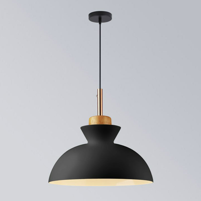 Cookware Metal Pendant Lamp Nordic 1 Head Suspended Lighting Fixture for Dining Room