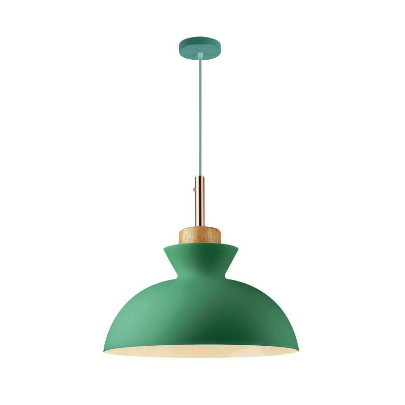 Cookware Metal Pendant Lamp Nordic 1 Head Suspended Lighting Fixture for Dining Room