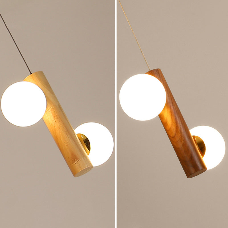 Kugelförmige Cluster -Anhänger Leicht nordisch Opalglas Esszimmer Hängende Leuchte