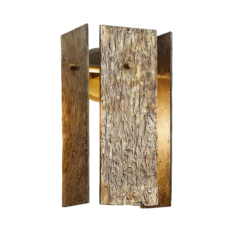 Lampe murale rectangle traditionnelle métal 1