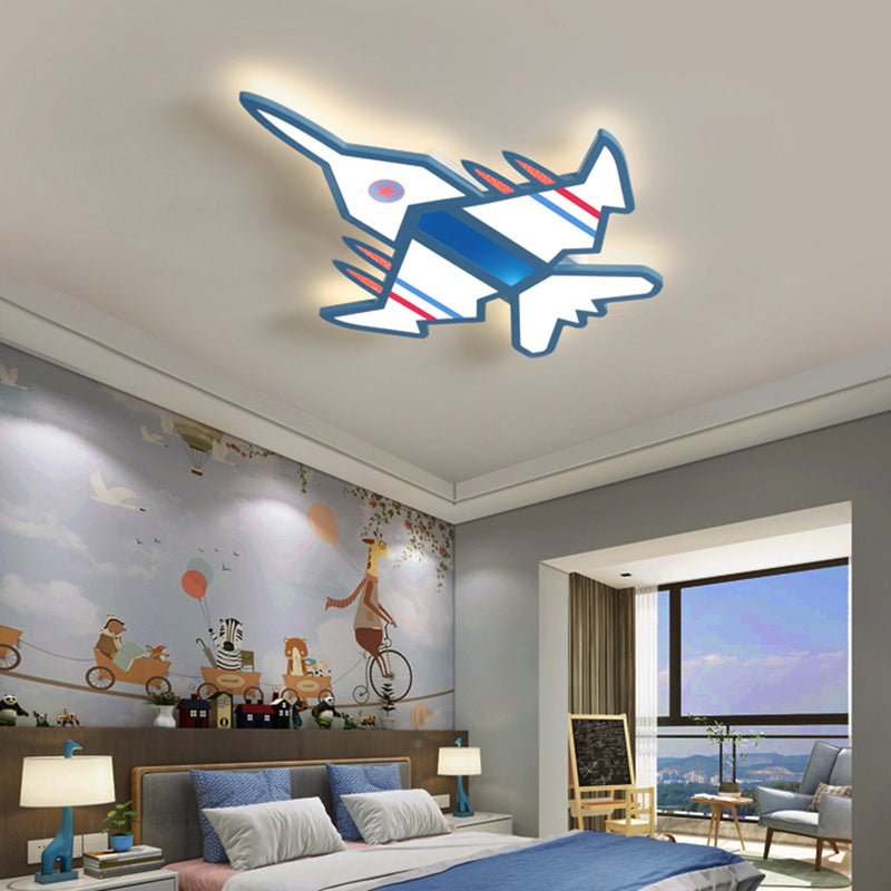 Avion à chasse d'eau LED LED CHILRENS CHAMBRE ACRYLIQU