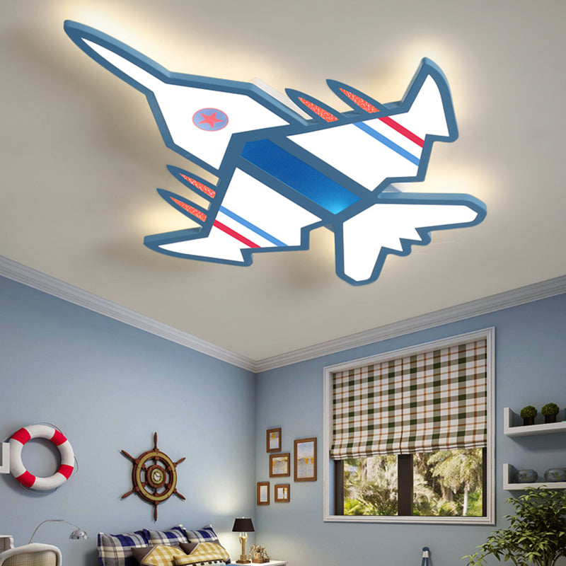 Avion à chasse d'eau LED LED CHILRENS CHAMBRE ACRYLIQU