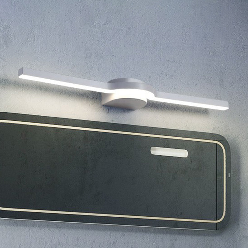 Eenvoud lineaire ijdelheid verlichtingsarmatuur acryl badkamer led muur sconce licht