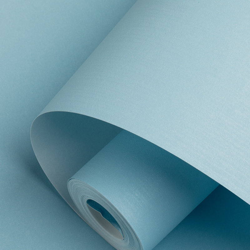 Simple Style Plain Wallpaper Roll Multi-Color Non-Pasted Wall Covering for Living Room