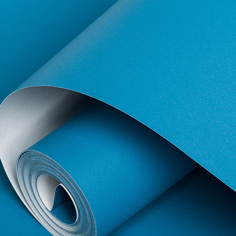 Simple Style Plain Wallpaper Roll Multi-Color Non-Pasted Wall Covering for Living Room