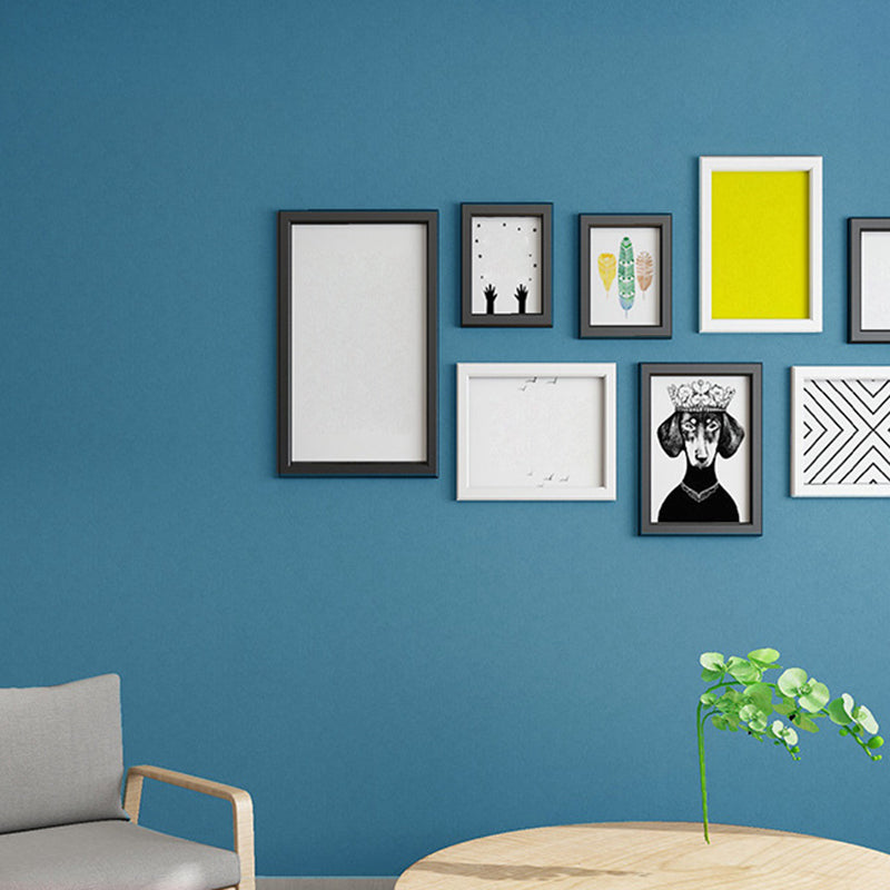 Simple Solid Color Wallpaper Roll Multicolor Living Room Wall Decor, 33' L x 20.5" W