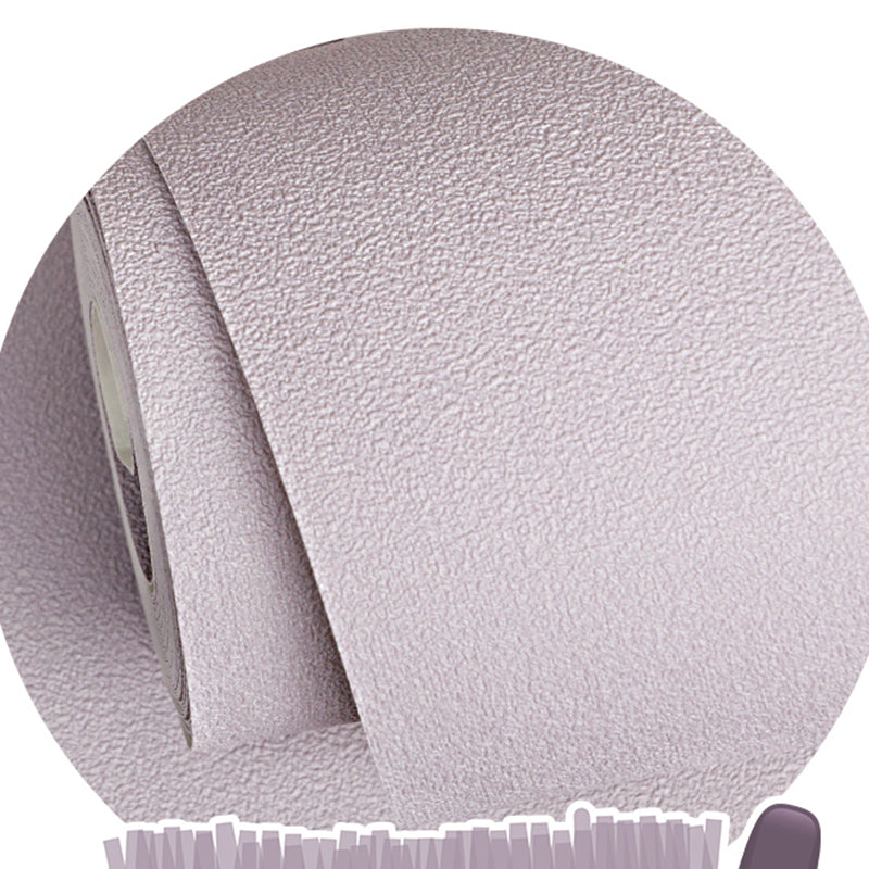 Multicolored Plain Wallpaper Roll Non-Pasted Modern Style Living Room Wall Covering