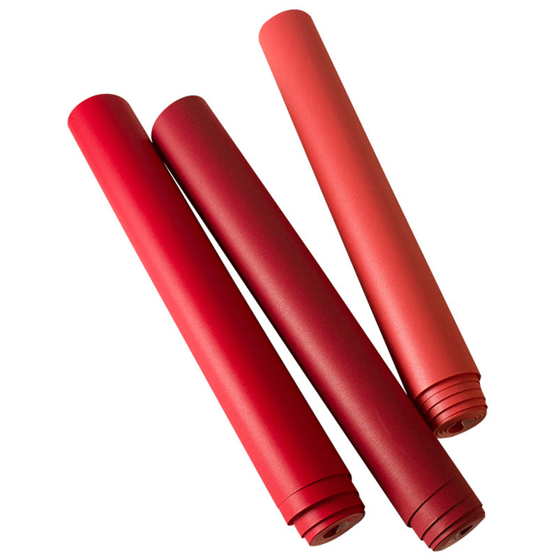 Minimalist Solid Color Wallpaper Roll Stain Resistant Wall Covering for Living Room