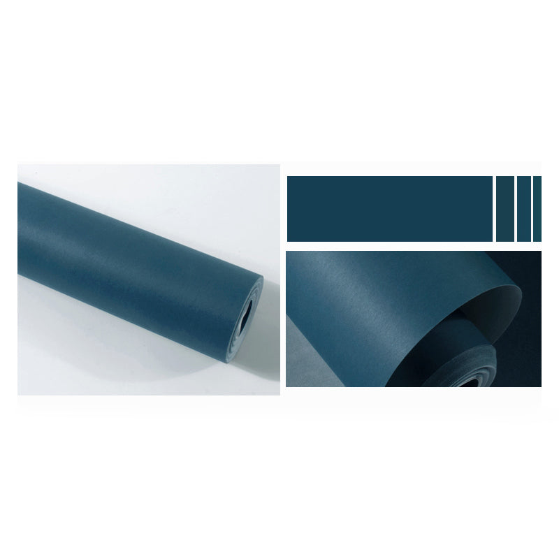 Pure Color Wallpaper Roll Multi Color Contemporary Wall Covering for Living Room