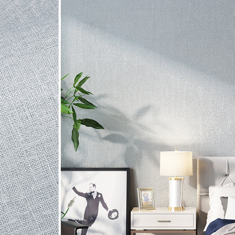 Modern Multi Color Non-Woven Wallpaper Roll Textured Solid Color Non-Pasted Wall Covering
