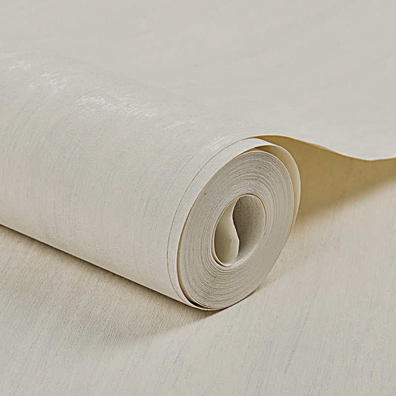Eenvoudig effen behangrolvinyl vochtbestendig meerkleurig wanddecoratie voor slaapkamer