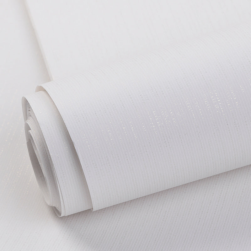 Modern Multicolor Vinyl Wallpaper Roll Textured Solid-Colored Stain Resistant Wall Decor