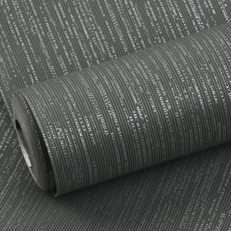 Moderne mehrfarbige Vinyl-Tapetenrolle mit strukturierter, einfarbiger, schmutzabweisender Wanddekoration