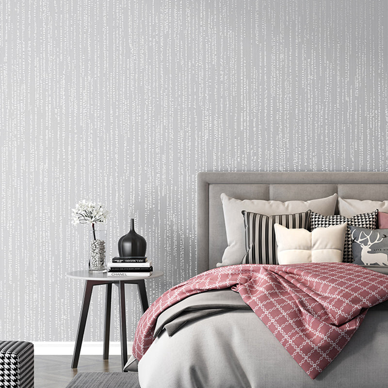 Moderne mehrfarbige Vinyl-Tapetenrolle mit strukturierter, einfarbiger, schmutzabweisender Wanddekoration