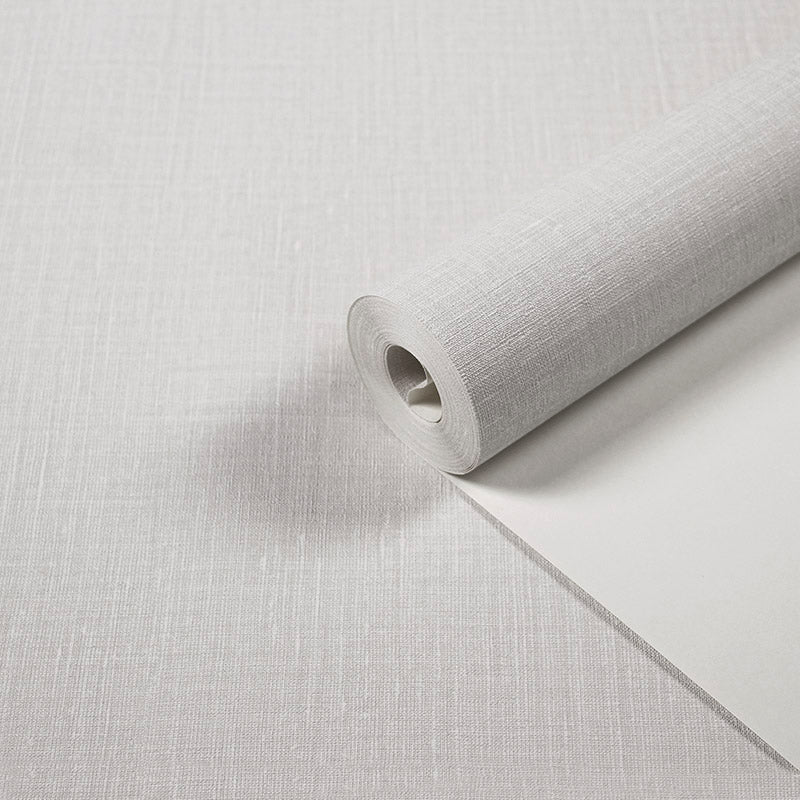 Solid-Colored Wallpaper Roll Multicolor Textured Moisture Resistant Wall Covering