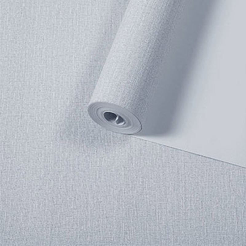 Solid-Colored Wallpaper Roll Multicolor Textured Moisture Resistant Wall Covering