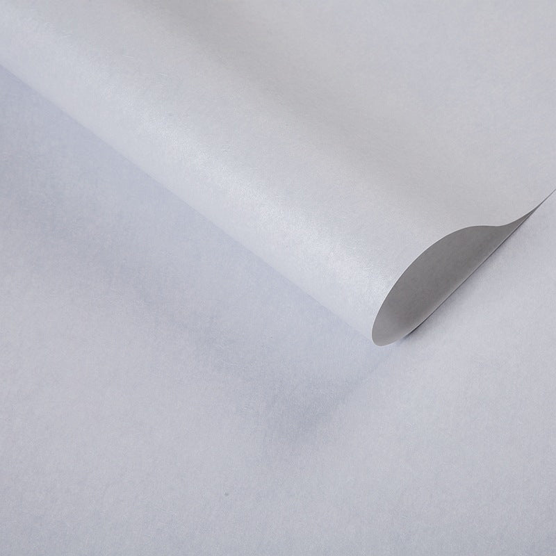 Pure Color Pattern Wallpaper Roll Modern Stain Resistant Bedroom Wall Covering, 54.2-sq ft