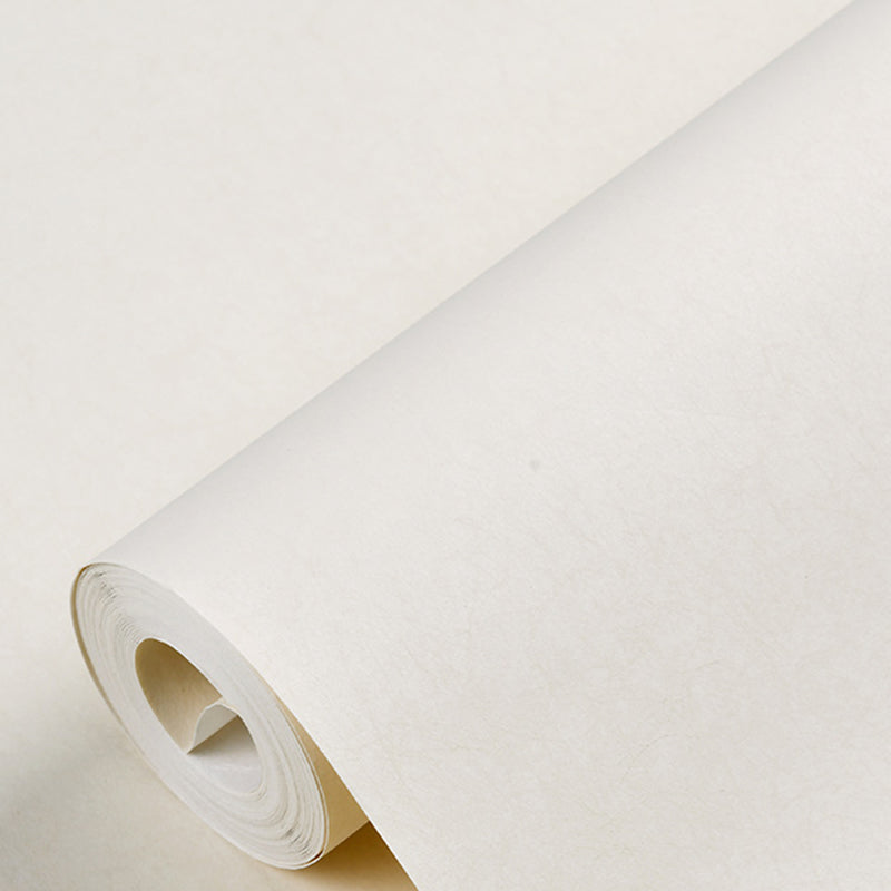 Pure Color Wallpaper Roll Modern Stain Resistant Living Room Wall Art, 57.1-sq ft