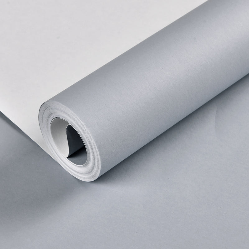 Wallpaper Roll Solid Color Multicolor Minimalist Style Non-Woven Material Wall Art
