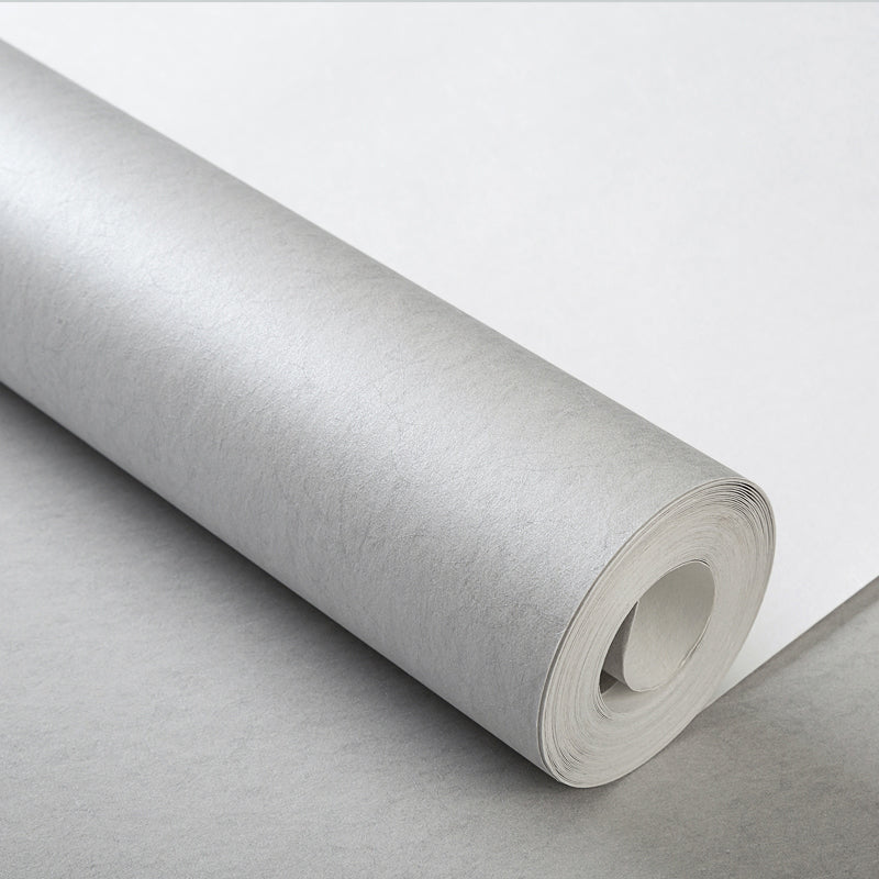 Modern Pure Color Wallpaper Roll Non-Woven Material Unpasted Multicolor Wall Art for Living Room