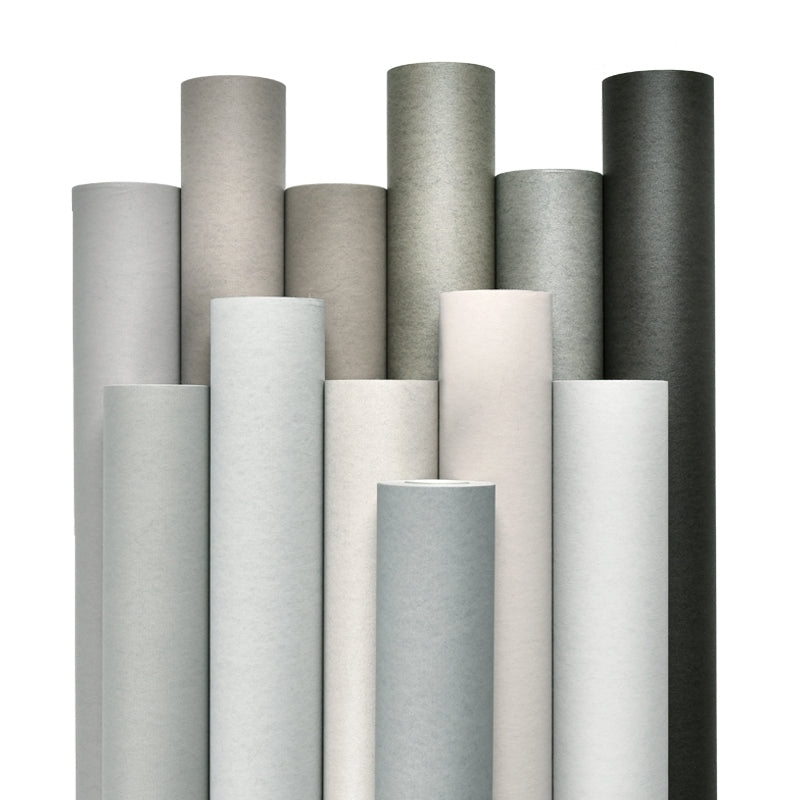 Modern Pure Color Wallpaper Roll Non-Woven Material Unpasted Multicolor Wall Art for Living Room