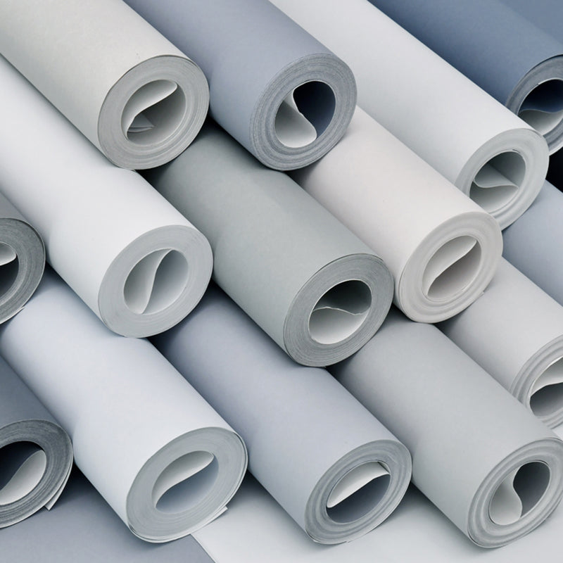 Wallpaper Roll Pure Color Patterned Multi-Colored Non-Woven Texture Wall Covering