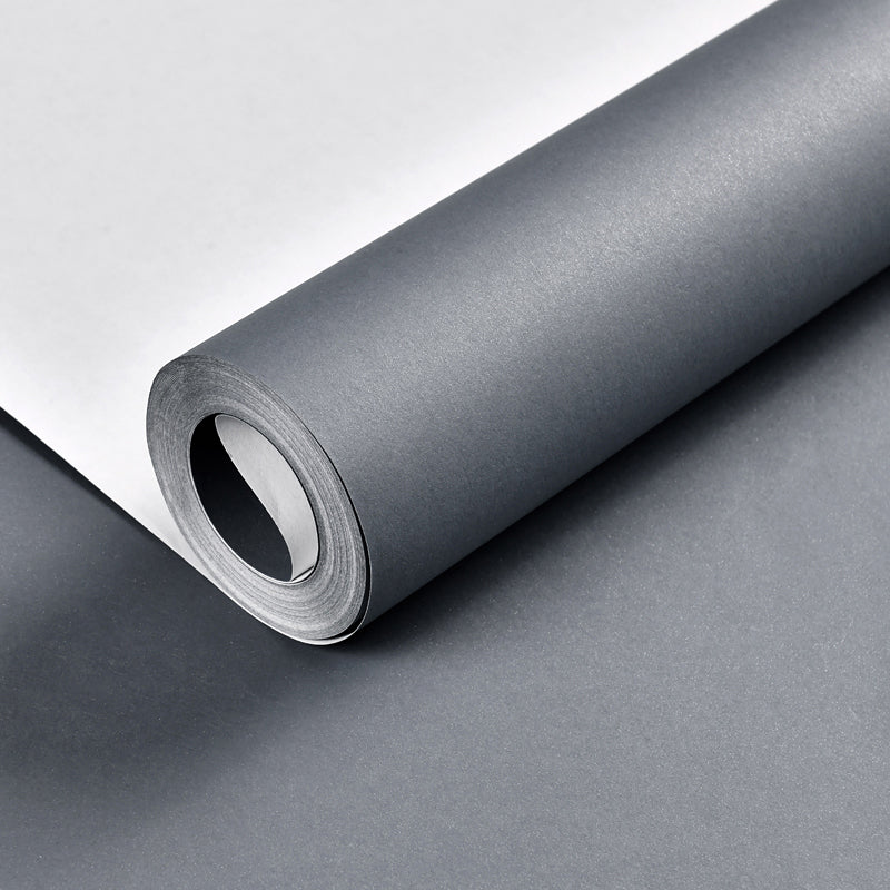 Wallpaper Roll Pure Color Patterned Multi-Colored Non-Woven Texture Wall Covering