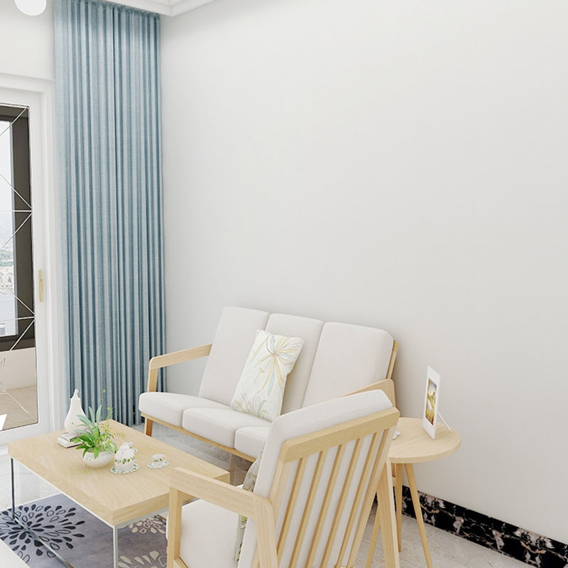 Plain Pattern Wallpaper Roll Simple Self-Adhesive Living Room Wall Covering, 57.1-sq ft