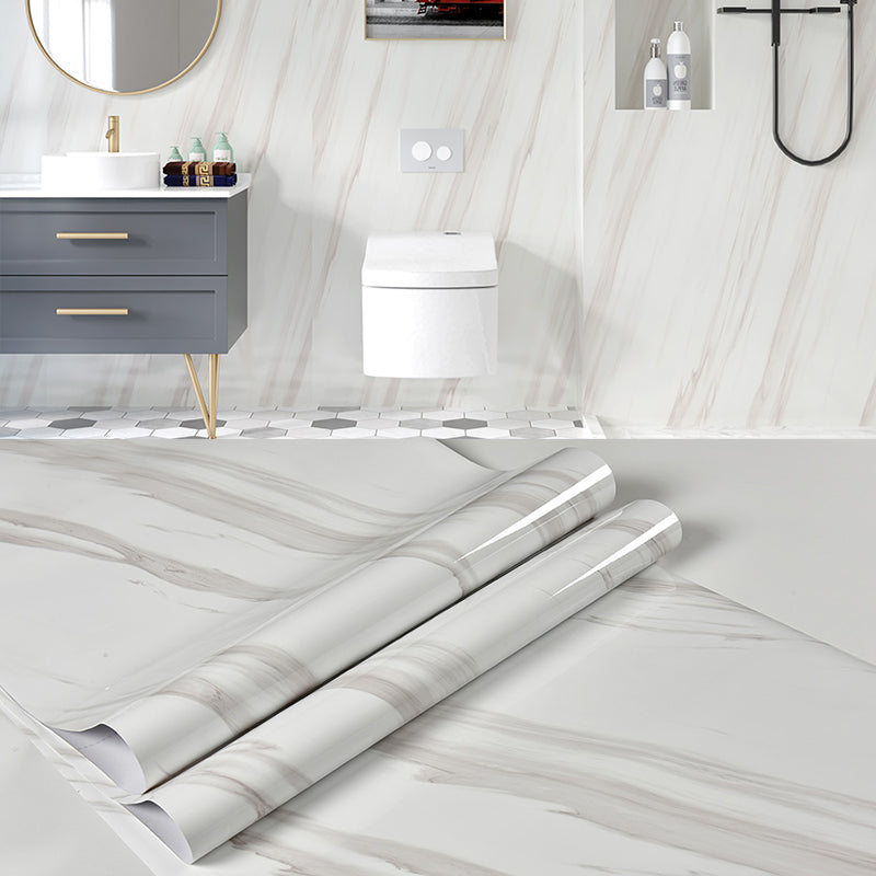 Plain Pattern Wallpaper Roll Simple Self-Adhesive Living Room Wall Covering, 57.1-sq ft