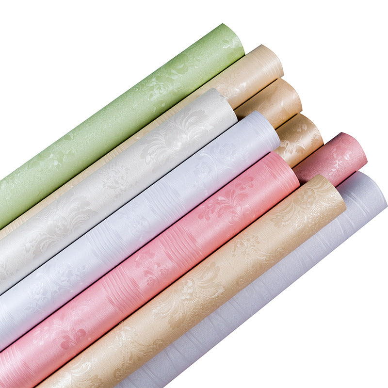 Eigentijdse stijl behangrol effen gekleurd Peel and Stick wanddecoratie, meerkleurig