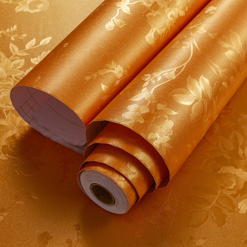 Eigentijdse stijl behangrol effen gekleurd Peel and Stick wanddecoratie, meerkleurig