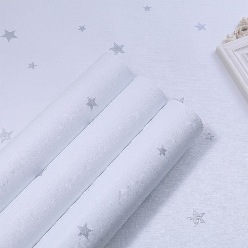Eigentijdse stijl behangrol effen gekleurd Peel and Stick wanddecoratie, meerkleurig