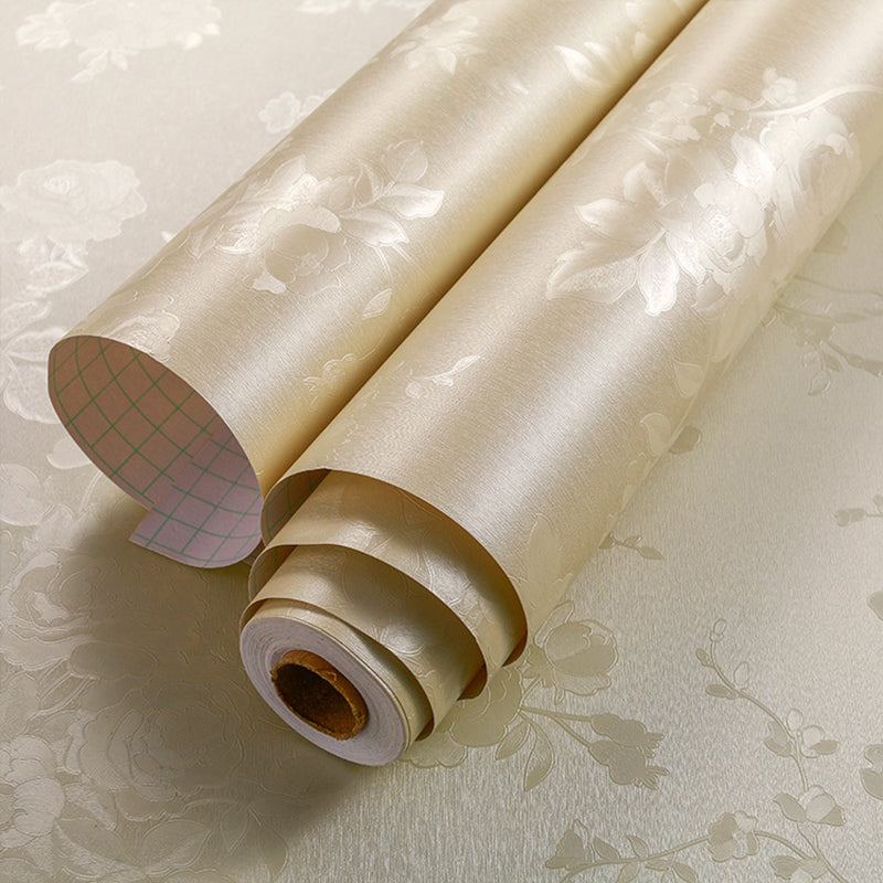 Eigentijdse stijl behangrol effen gekleurd Peel and Stick wanddecoratie, meerkleurig