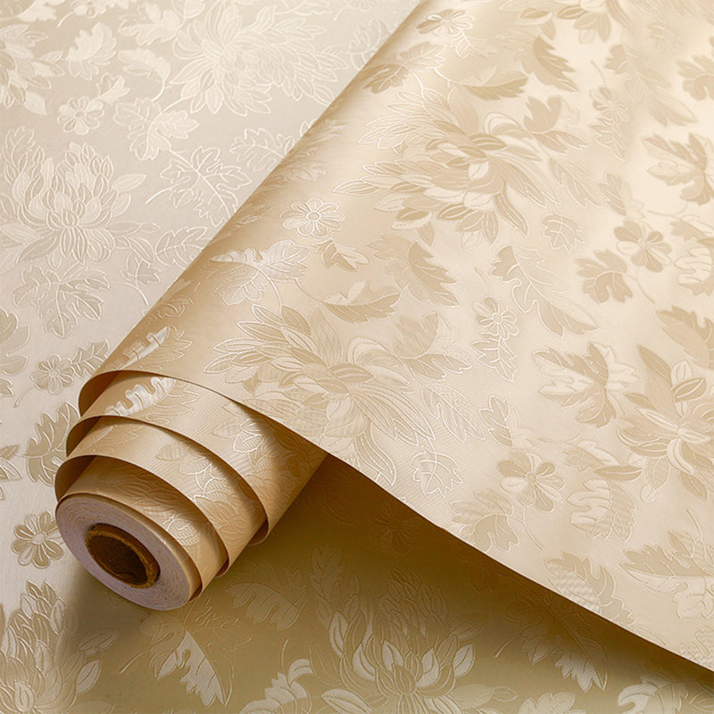 Eigentijdse stijl behangrol effen gekleurd Peel and Stick wanddecoratie, meerkleurig
