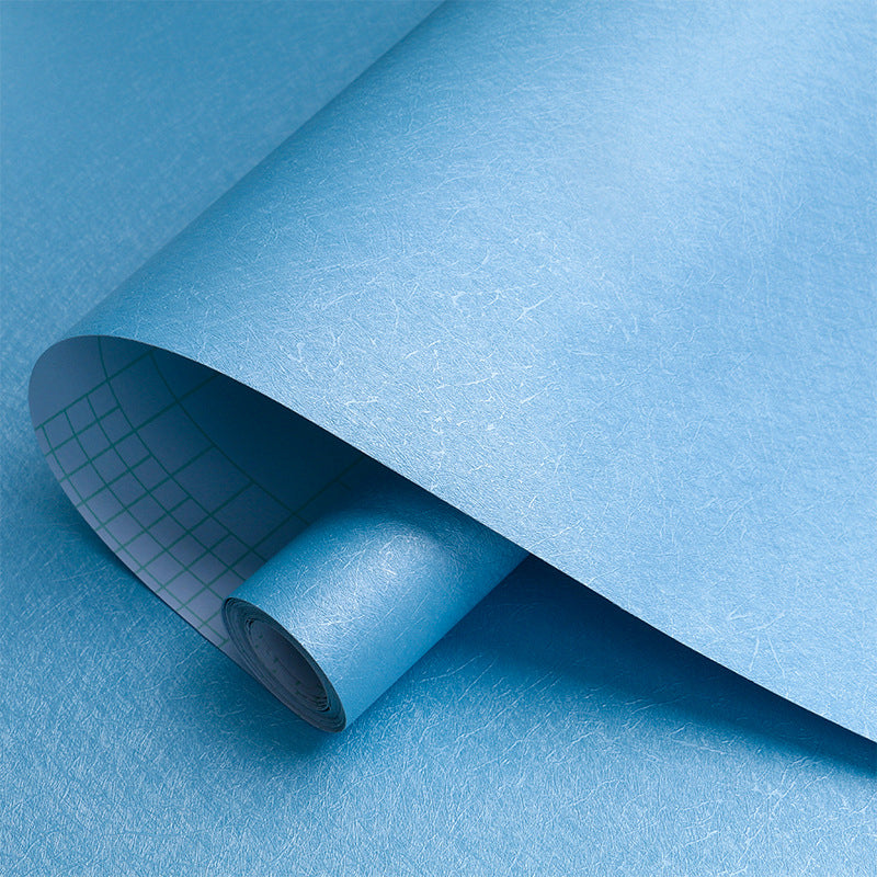 Eigentijdse stijl behangrol effen gekleurd Peel and Stick wanddecoratie, meerkleurig