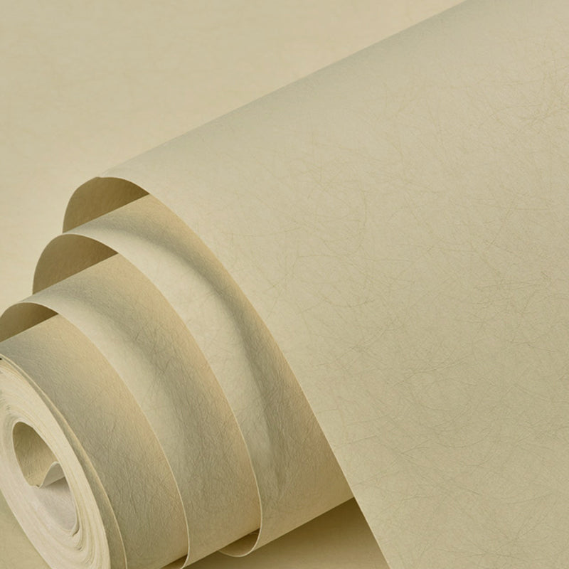 Contemporary Wallpaper Roll Solid Color Pattern Non-Woven Wall Art, Multi Colored