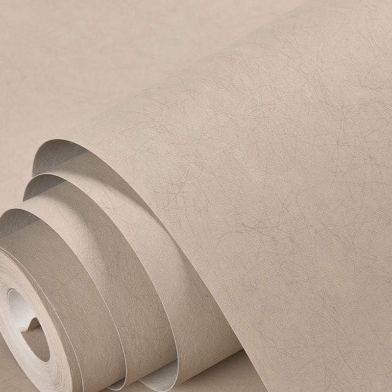 Contemporary Wallpaper Roll Solid Color Pattern Non-Woven Wall Art, Multi Colored