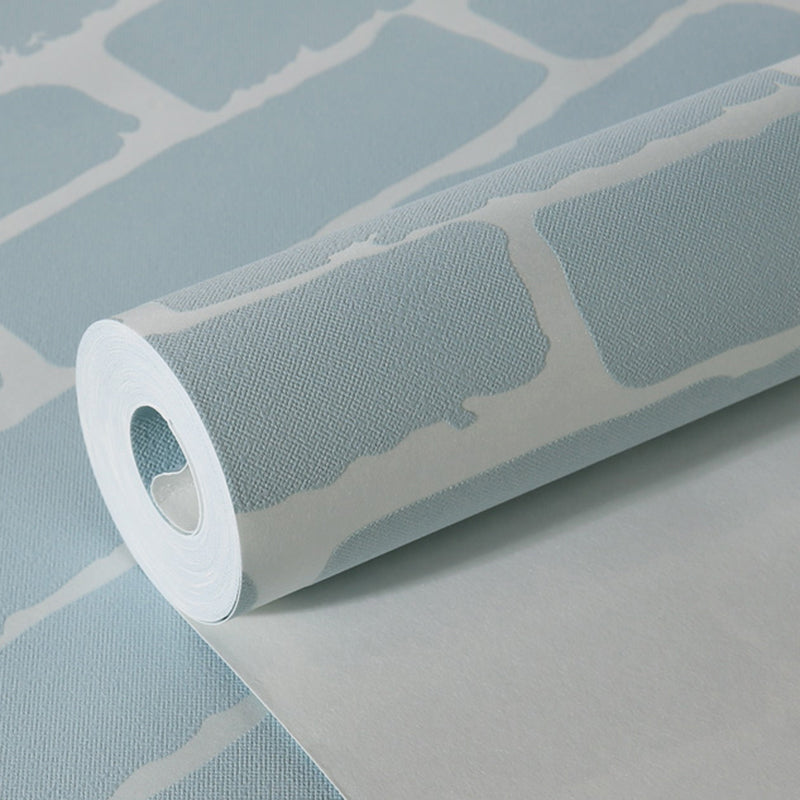 Modern Abstract Wallpaper Roll Non-Woven Self-Adhesive Pastel Color Wall Art for Living Room