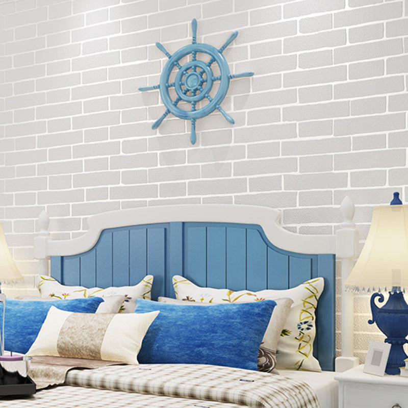 Meerdere kleuren baksteeneffect behangrol zelfklevend wanddecoratie voor slaapkamer