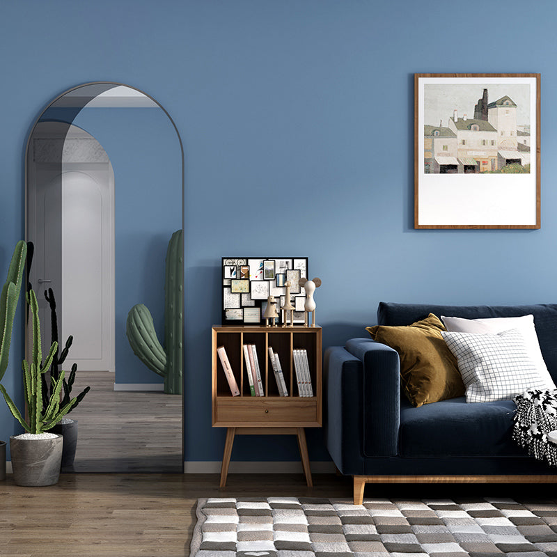 Effen gekleurd behangrol Peel and Paste Scandinavische woonkamer wanddecoratie, 5,8 vierkante meter