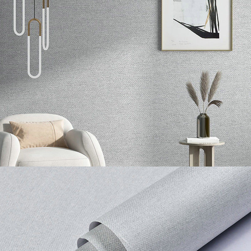 Pastellfarbene, einfarbige Tapetenrolle, selbstklebende, minimalistische Wohnzimmer-Wanddekoration