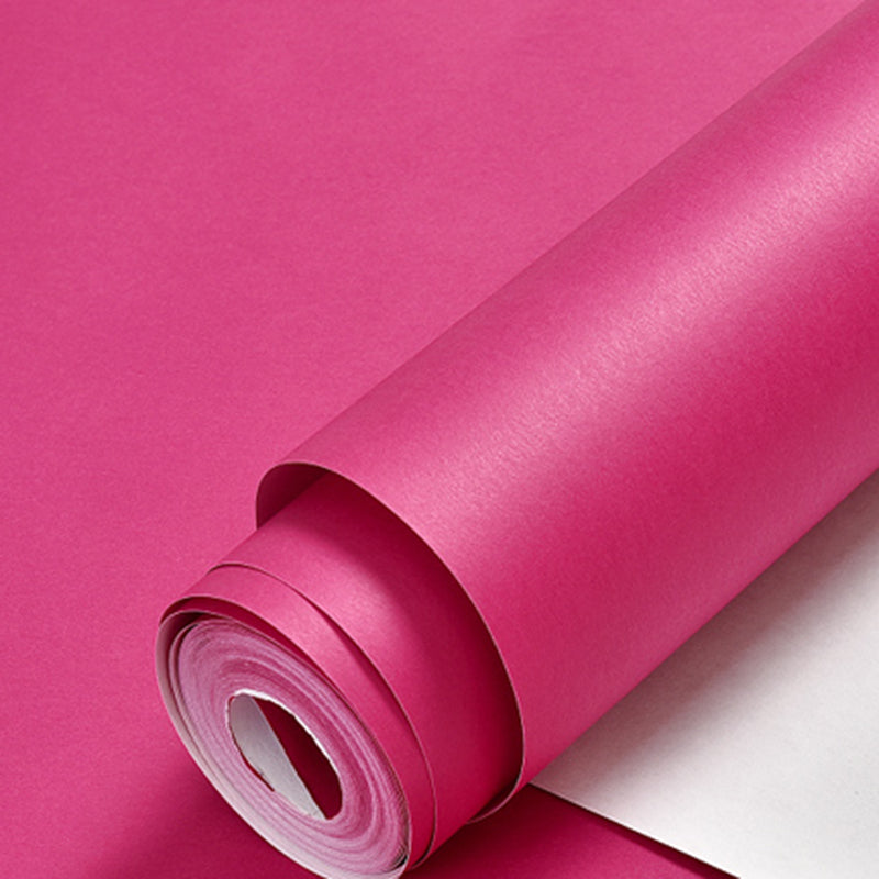 Wallpaper Roll Solid Color Patterned Multi-Colored Simplicity Style Wall Covering