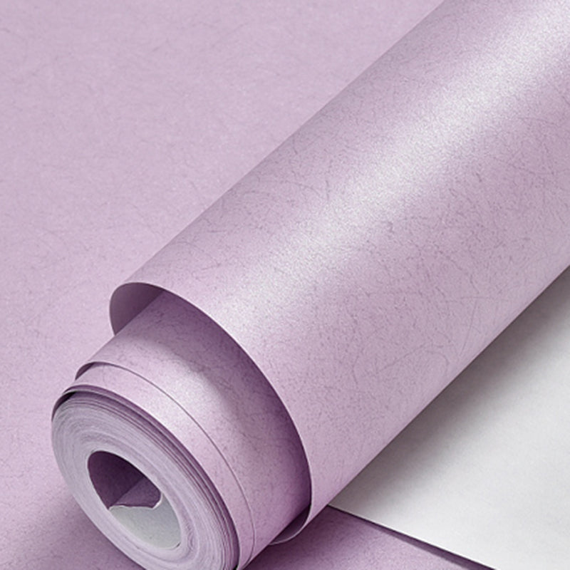 Wallpaper Roll Solid Color Patterned Multi-Colored Simplicity Style Wall Covering
