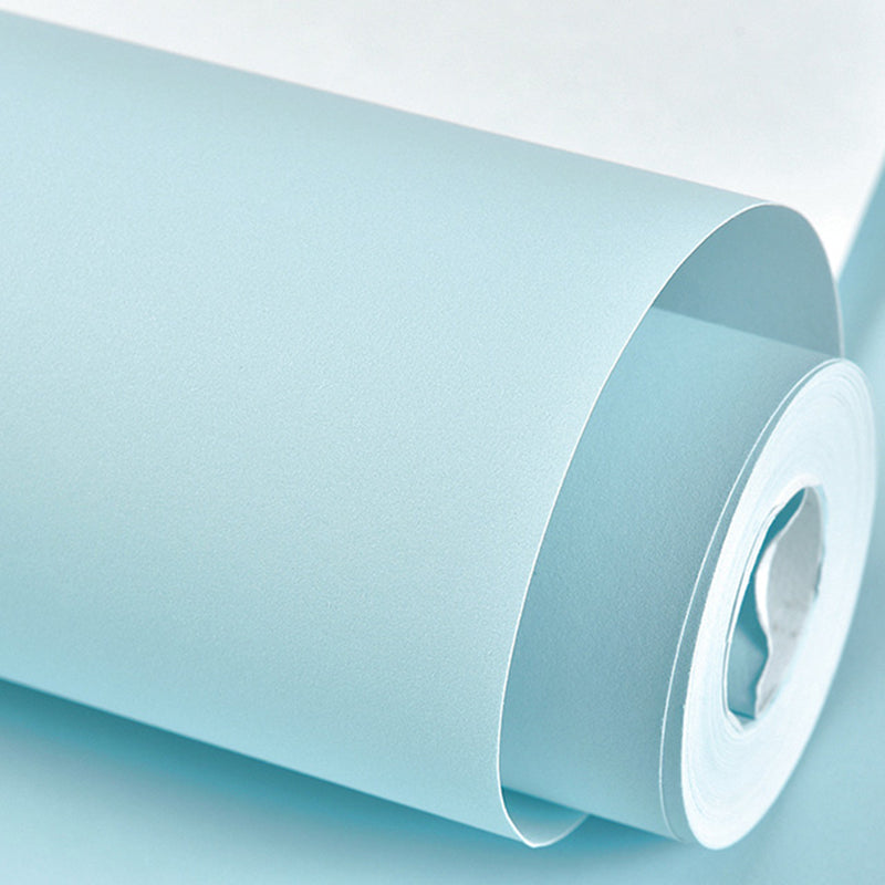 Wallpaper Roll Solid Color Patterned Multi-Colored Simplicity Style Wall Covering