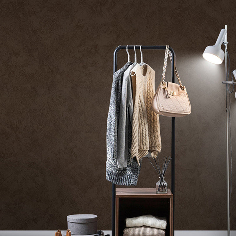 Scandinavian Style Wallpaper Roll Pure Patterned Non-Pasted Wall Decor, Soft Color