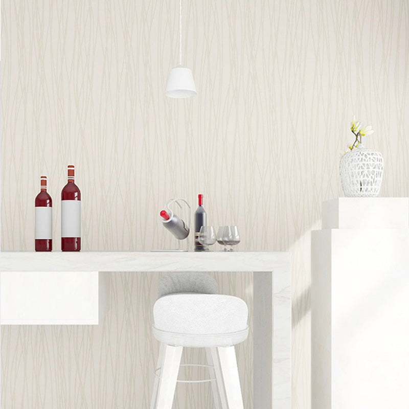 Simple Multi Colored PVC Wallpaper Roll Textured Plain Patterned Self-Adhesive Wall Decor