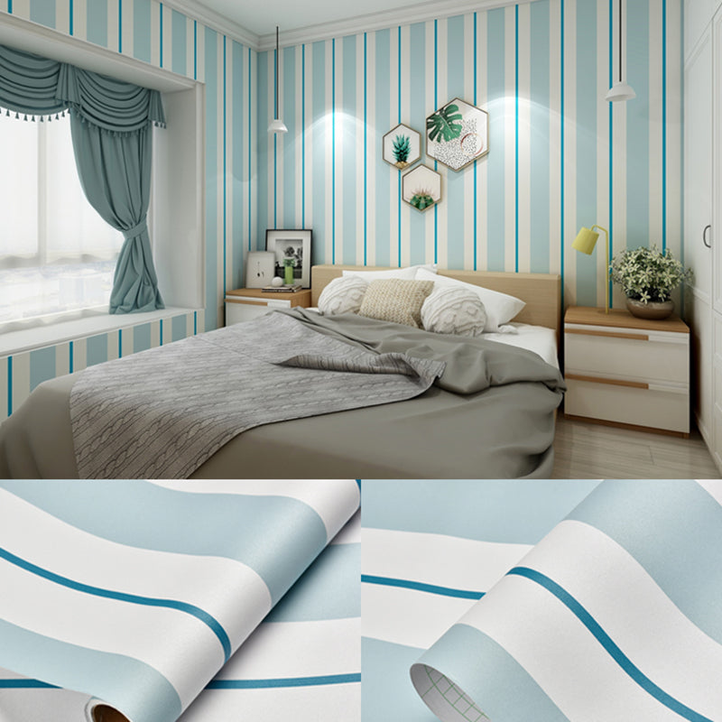 Stick Wallpaper Roll Pastel Color Vinyl Textured Solid Color Nordic Style Wall Art