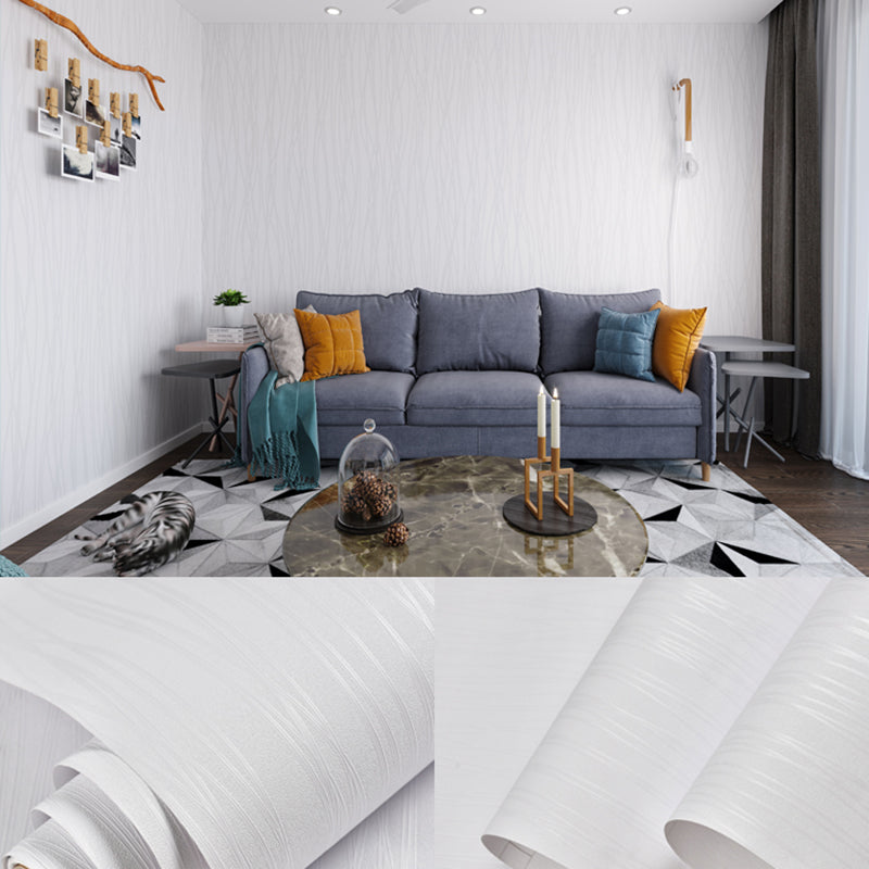 Stick Wallpaper Roll Pastel Color Vinyl Textured Solid Color Nordic Style Wall Art